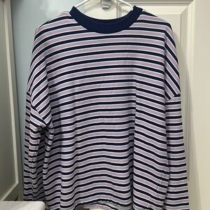 Forever 21 striped sweatshirt L